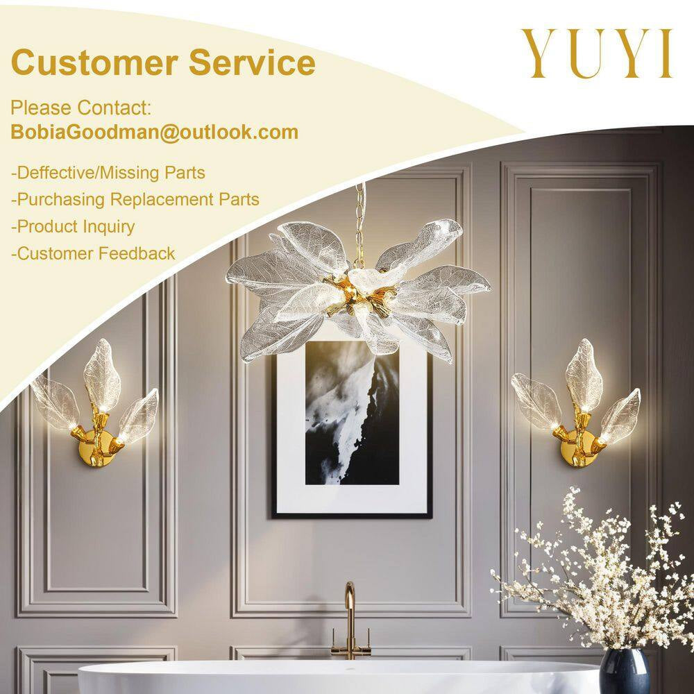 D31.5 In. 18-Light Silver Modern Chandelier, Crystal Leaf Chandelier for Bedroom, Dining Room, Living Room, Foyer