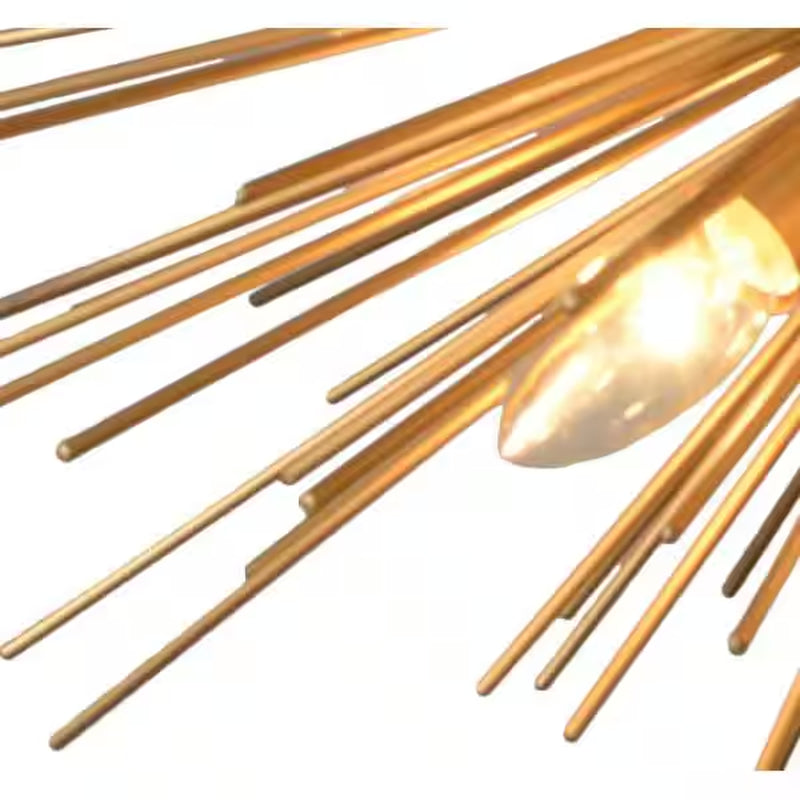 12-Light Gold Chandelier