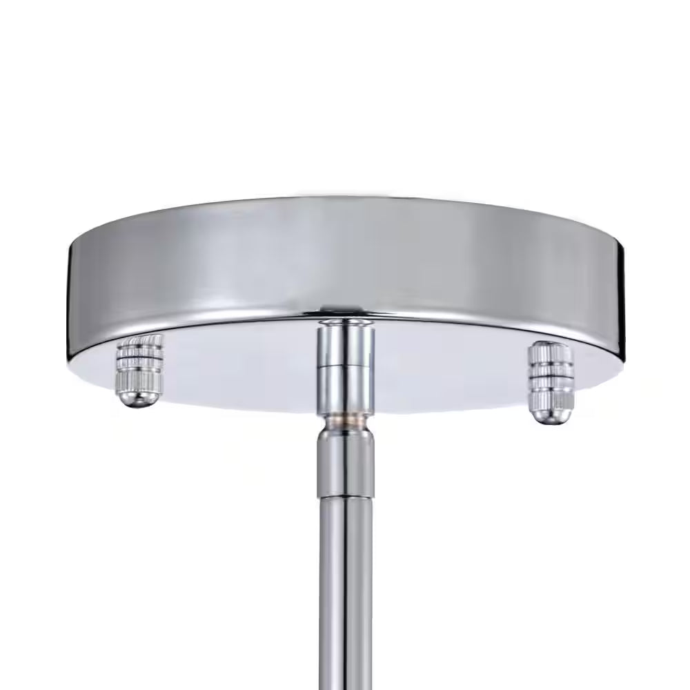 Garofano 9-Light Sputnik Modern Chrome Finish Globe Chandelier for Dining/Living Room, Bedroom, Foyer, Office