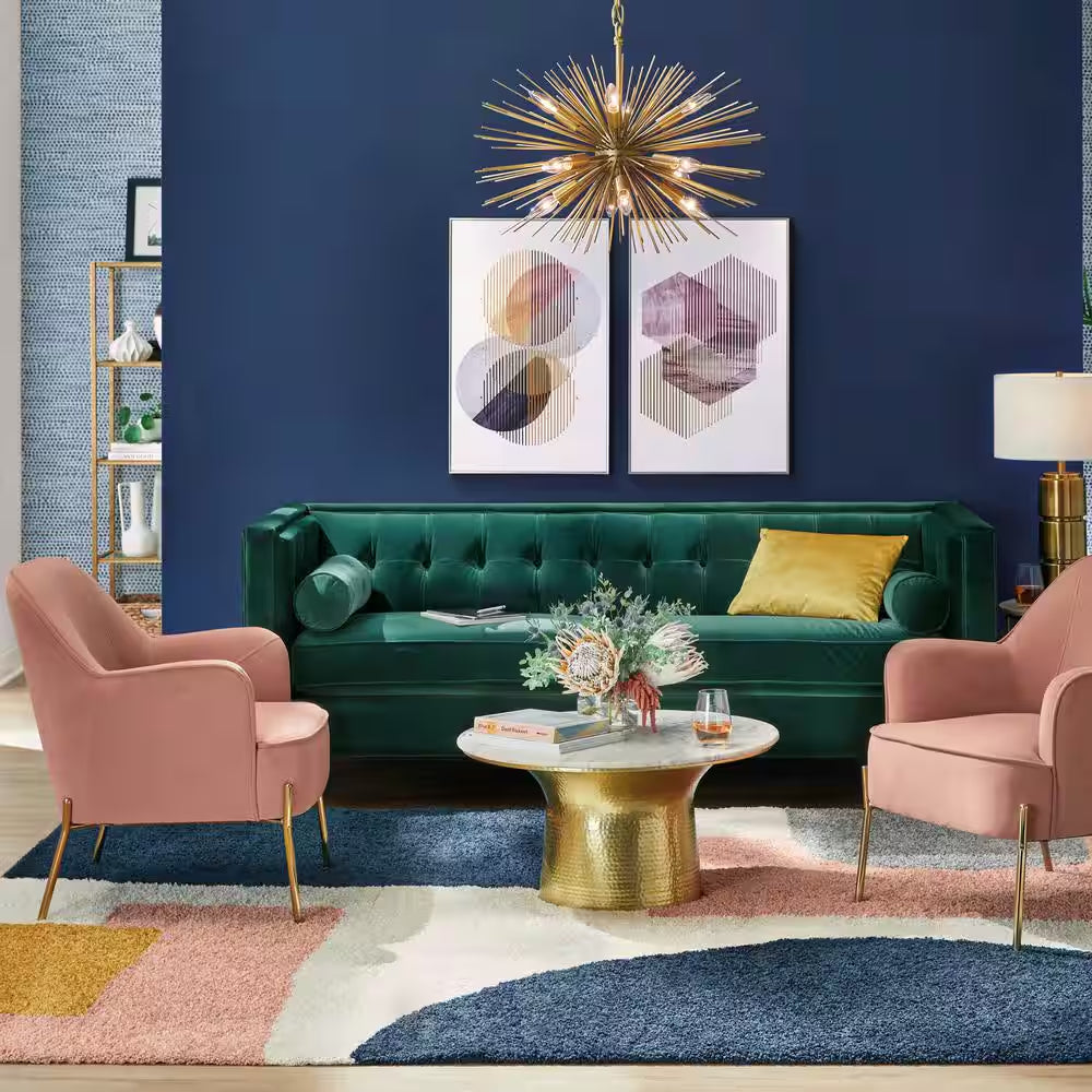 12-Light Gold Chandelier