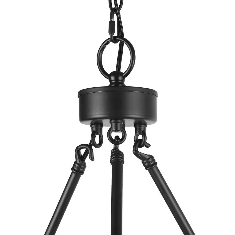 Arbeth 5-Light Bronze Outdoor Chandelier