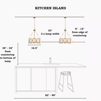 3-Light Antique Gold Modern Pendant Light, Frosted Glass round Chandelier, Transitional Dining Room Drum Chandelier