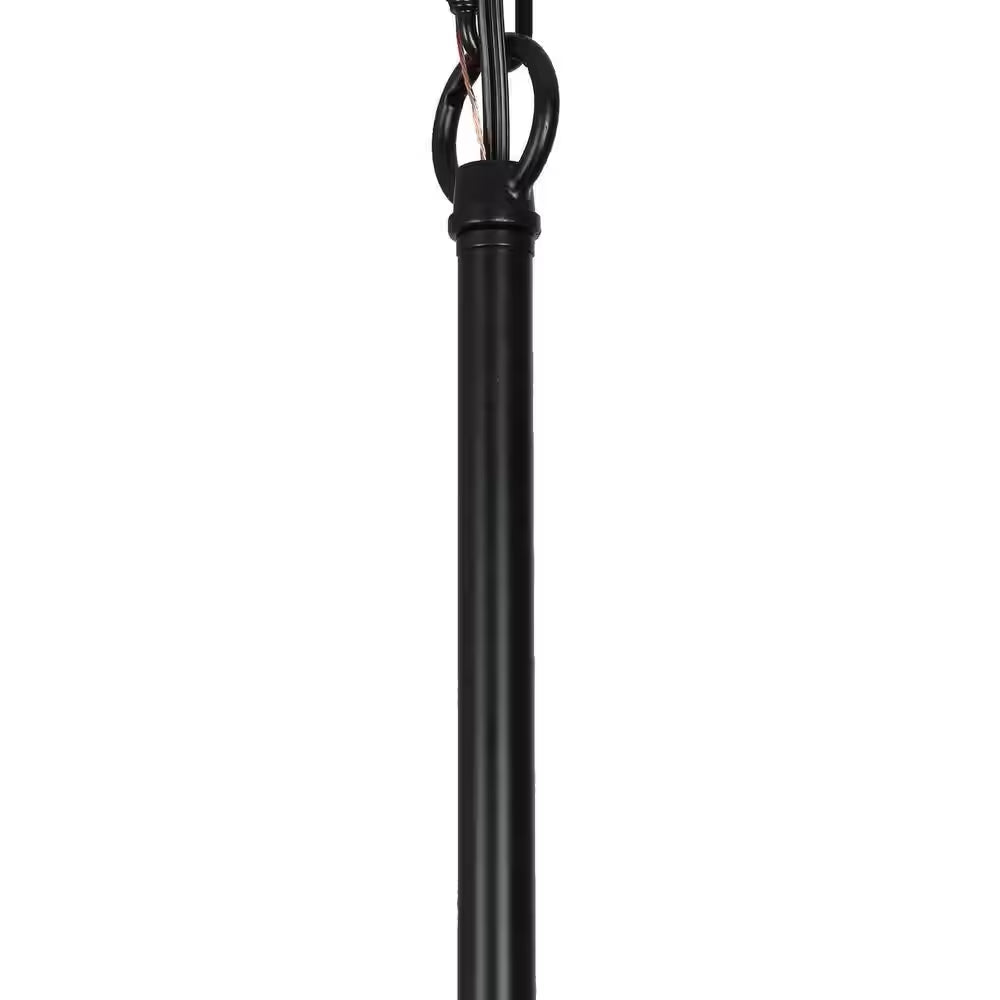 Large 9-Light Black Traditional Candlestick Chandelier Modern Pendant for Dining Room Living Room Kitchen Staircase