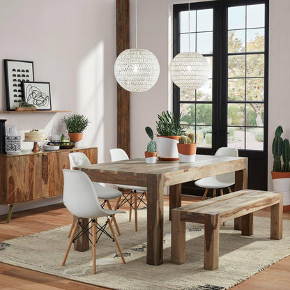 Luna 15.7 In. Woven Rattan Orb LED Pendant, White