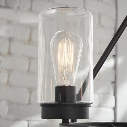 Arbeth 5-Light Bronze Outdoor Chandelier