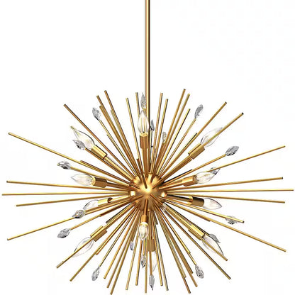 Alice 12-Light Antique Gold Chandelier