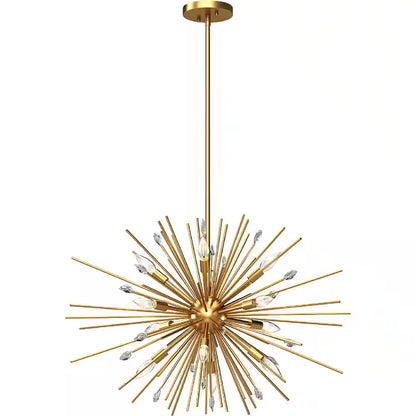 Alice 12-Light Antique Gold Chandelier