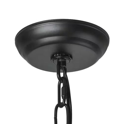 Large 9-Light Black Traditional Candlestick Chandelier Modern Pendant for Dining Room Living Room Kitchen Staircase