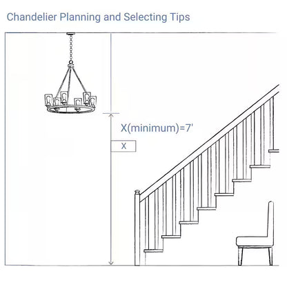 Modern Chandelier 125 In. 20-Light Gold Chandelier for Staircase, Foyer, Living Room,Crystal Chandelier for High Ceiling