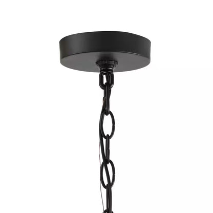 Arbeth 5-Light Bronze Outdoor Chandelier