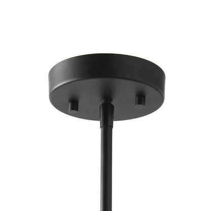 Reseda Modern 4-Light Bronze Outdoor Chandelier