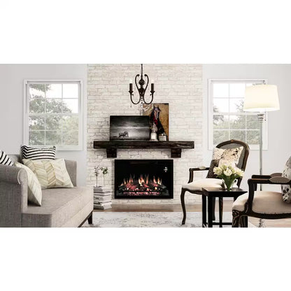 3-Light Vintage Bronze Mini Chandelier
