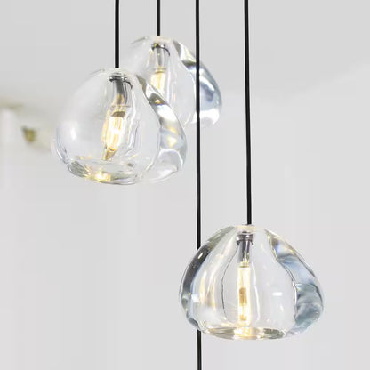 16 Lights Black Raindrop Crystal Chandelier for Living Dining Room Staircase, G4 Bulb Base