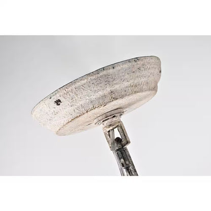 Hartsville 5-Light Antique White Farmhouse Distressed Candle Style Chandelier